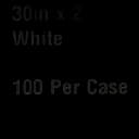 Exam Cape McKesson White Front / Back Opening Without Closure Unisex - 18-10856