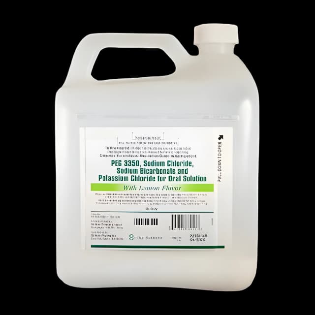 PEG 3350, Sodium Chloride, Bicarbonate, Potassium Solution 4L