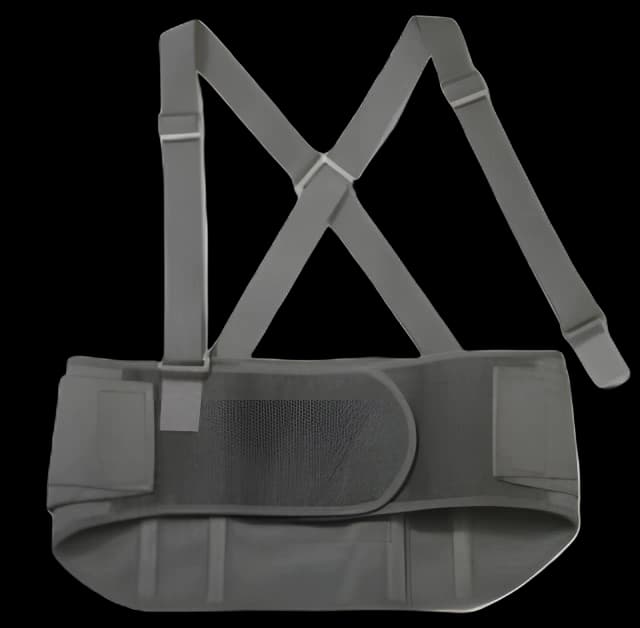 Occupational Back Support ProFlex® 1600 Standard 3X-Large Hook and Loop Closure 46 to 52 Inch Waist Circumference 9 Inch Height Adult