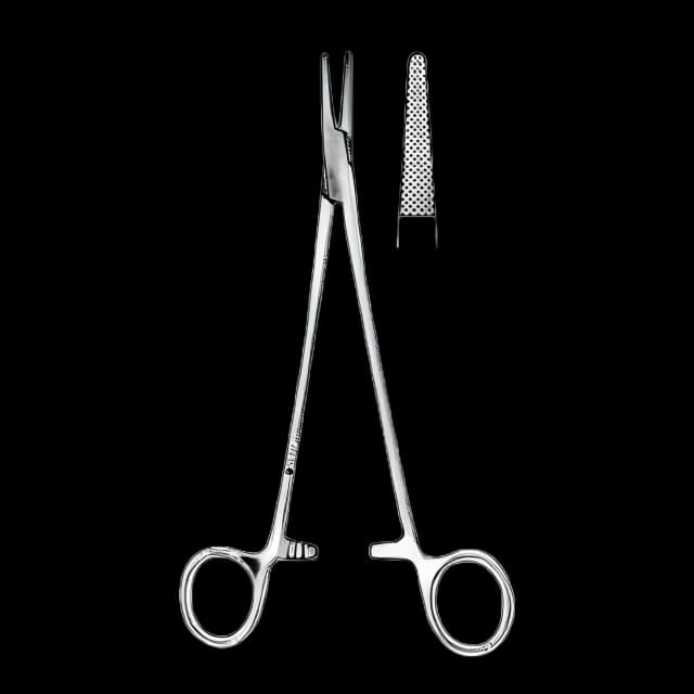 Sklar TC 6-1/4" Needle Holder with Serrated Tips