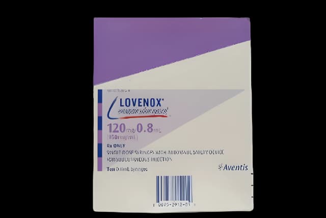 Lovenox® Enoxaparin Sodium, Preservative Free 120 mg / 0.8 mL Injection Prefilled Syringe 0.8 mL