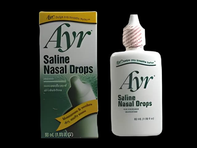 Saline Nasal Rinse Ayr® Saline Nasal Drops 0.65% Strength 1.69 oz.