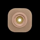 Ostomy Barrier CeraPlus™ New Image™ Trim to Fit, Extended Wear 44 mm Flange Green Code System Up to 1 Inch Opening 4 X 4 Inch
