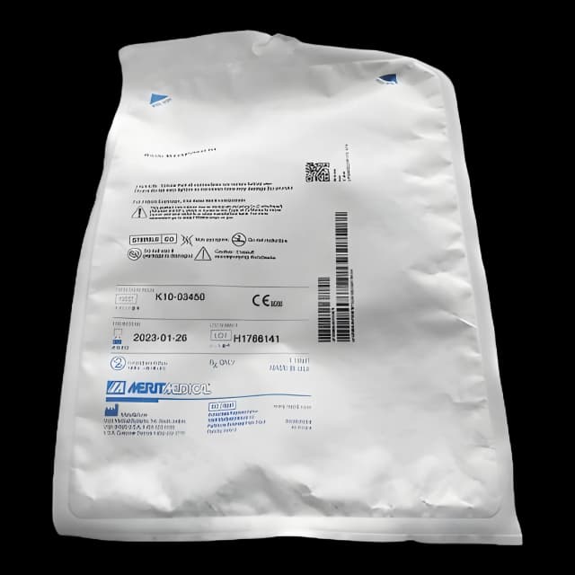 Drainage Bag Merit Drainage Depot™ 24 Inch Tubing 600 mL Sterile Anti-Reflux Barrier - K10-03450