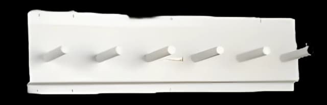 X-Ray Apron Peg Rack Wall Mounted 6 Pegs