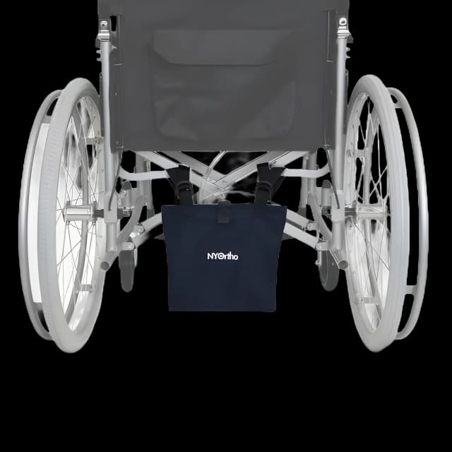 NYOrtho Wheelchair Urinary Drain Bag Holder - Medical Accessory