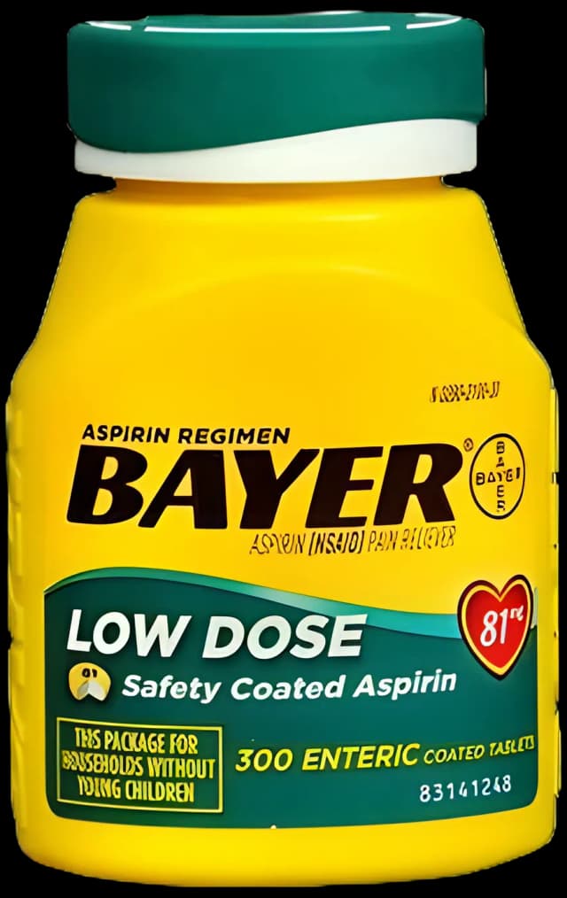 Bayer Aspirin 81 mg Tablets - Pain & Fever Relief 300ct