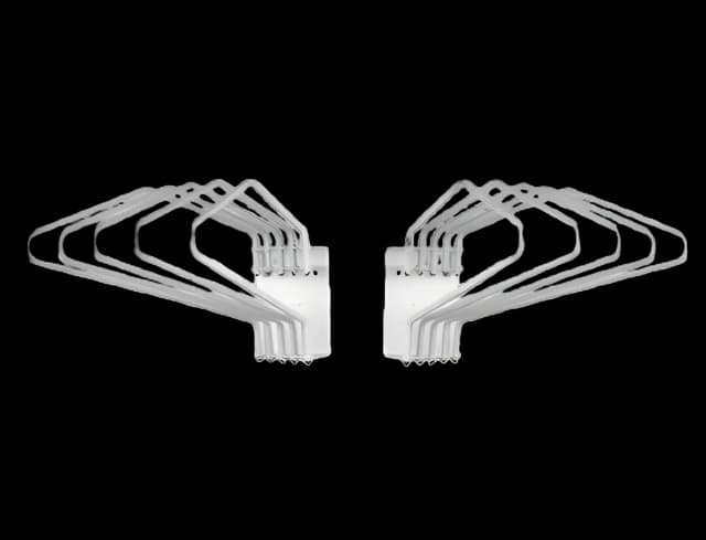 Right Hand Folding Apron Rack - Wall Mounted | Cone Instruments