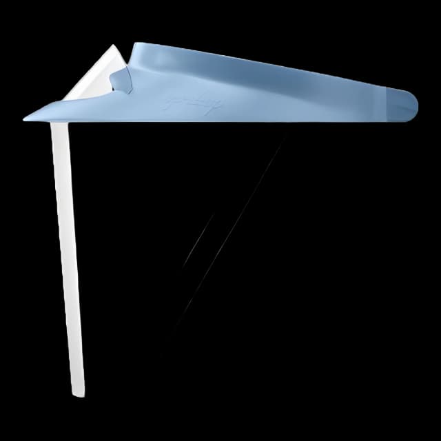 Face Shield Kit ABS Small Full Length Ventilated Reusable NonSterile - 408ABS-BL-S