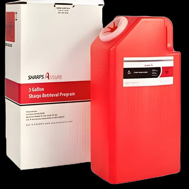 3 Gallon Sharps Assure Mailback Container - Safe Needle Disposal