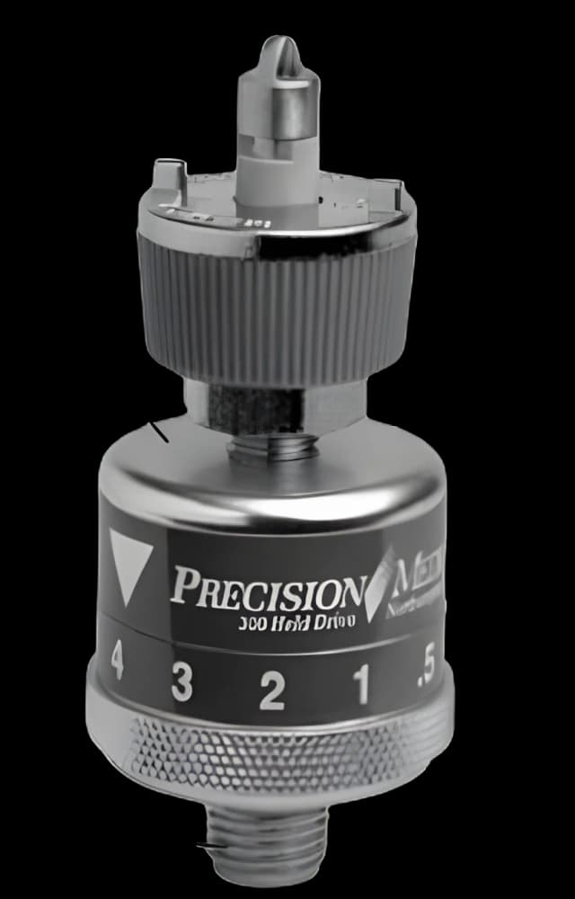 Precision Medical® Oxygen Flowmeter Dial 0 - 15 LPM Ohmeda Adapter