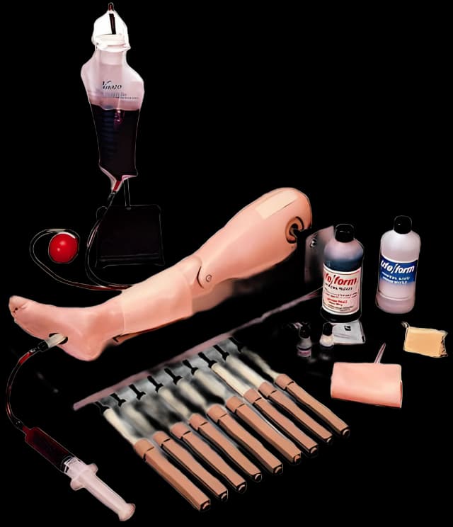 Intraosseous Infusion / Femoral Access Leg Simulator Life/form® Child