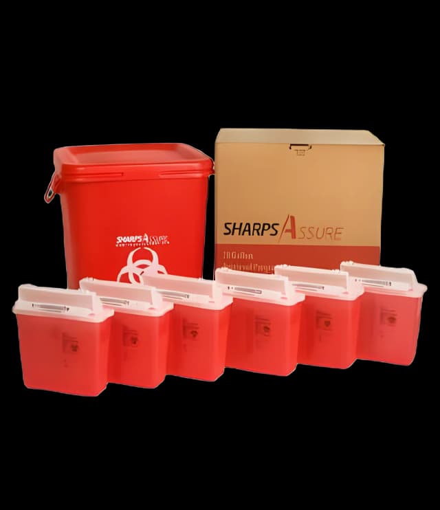 Sharps Assure 1.35 Gallon Mailback Container