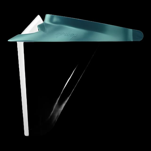 Face Shield Kit ABS Medium Full Length Ventilated Reusable NonSterile - 408ABS-TL-M