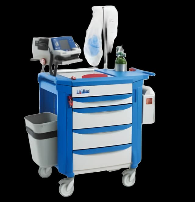 Lifeline™ 29 Inch Code Respond Cart - LECCRP2