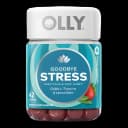 Dietary Supplement OLLY® Goodbye Stress® GABA / L-Theanine / Lemon Balm Extract 100 mg - 50 mg - 75 mg Gummy 42 per Bottle Berry Verbena Flavor