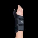 Wrist Brace with Thumb Spica Ossur® Formfit® Aluminum / Cotton / Polyester Left Hand Black Medium
