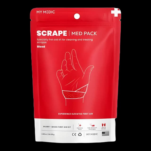 First Aid Medical Pack My Medic™ MED PACKS Scrape Pouch