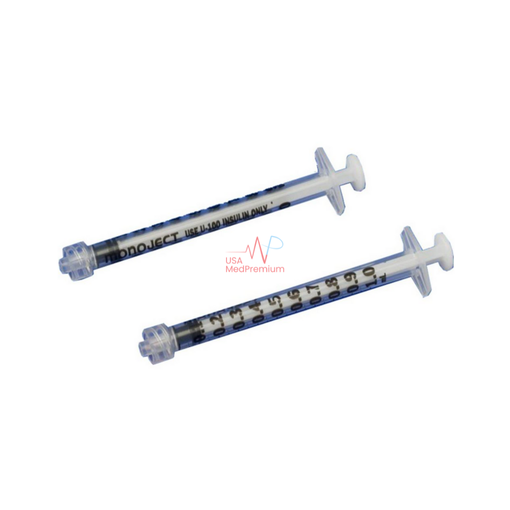 Monoject™ Standard Syringes 3mL Luer-Lock Tip (No Needle) Soft Pack -  1180300777